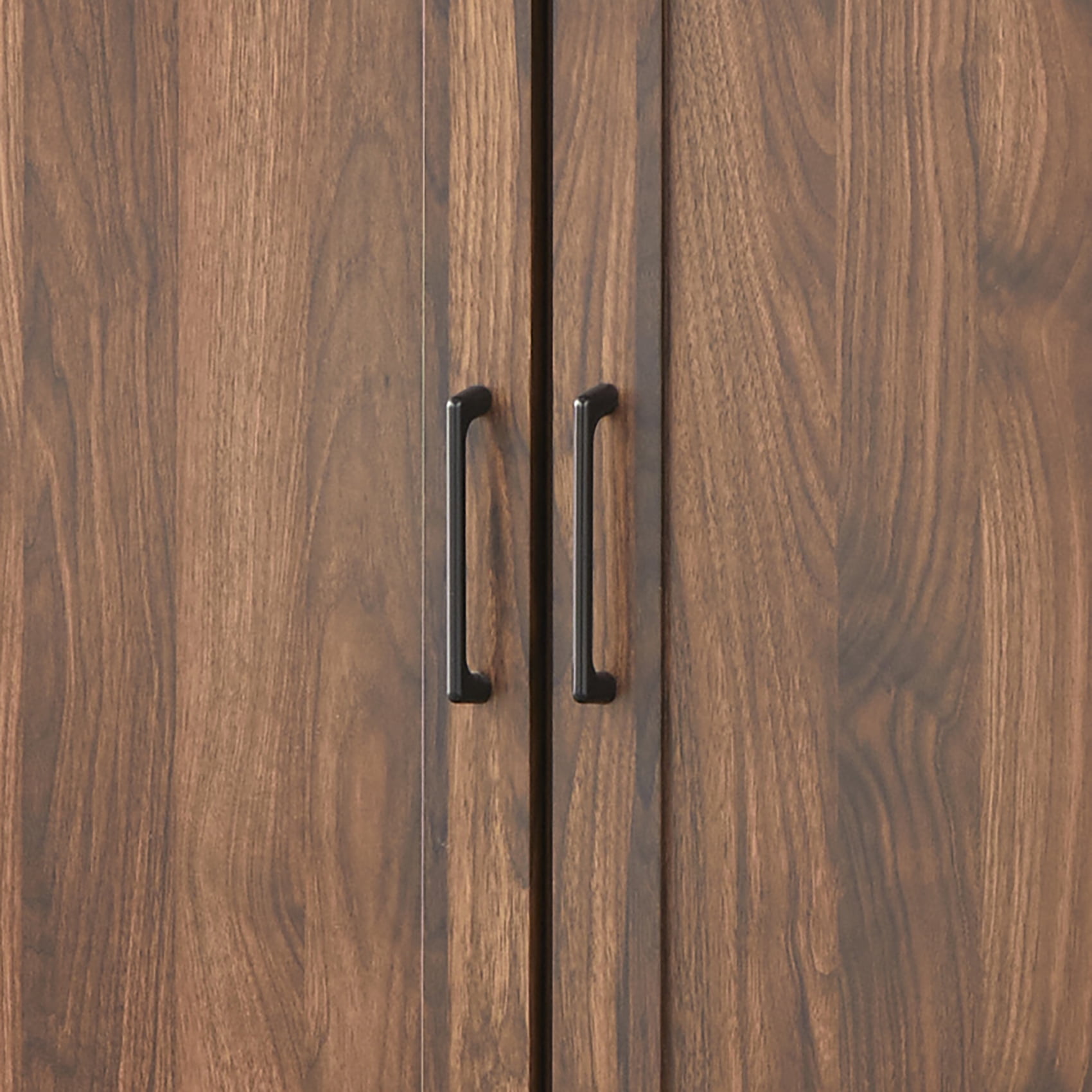 TMS Clarkson 71" Tall Modern Farmhouse Kitchen Pantry Cabinet, Walnut Finish