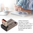 thumbnail image 4 of Adaptador USB Macho A C Hembra ANGGREK 10 Gbps 120 W, 4 of 7