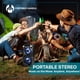 thumbnail image 3 of Parlante portátil Curtis LEDVANCE Bluetooth con doble subwoofer, 3 of 6