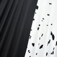 thumbnail image 5 of Girls Black White Cruella Costume Dress Halloween Long Sleeve Cosplay Outfits, 5 of 7