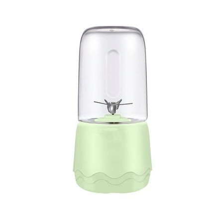 

Six-blade Head with Lid Mini Juicer USB Rechargeable Portable Juicing Cup Home Electric Juicer Small Multifunctional Mixing Cup 300ml