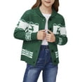 thumbnail image 5 of Fdqin Boys Christmas Sweater Cardigan Girls Reindeer Snowflake Collared Knitted Sweaters Kids Button Down Ugly Christmas Cardigans Green 4-5 Years, 5 of 11