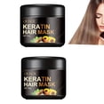 thumbnail image 1 of 2 Pack Keratin Enriched Hair Mask for Frizz Free and Strong Hair, 50g, 1 of 5