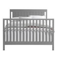 thumbnail image 6 of Oxford Baby Lazio 4-in-1 Convertible Crib, Dove Gray, GREENGUARD Gold Certified, Wooden Crib, 6 of 7
