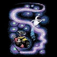 thumbnail image 2 of Men's Wall-E Artistic Space Dance  Graphic T-Shirt, 2 of 5