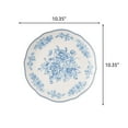 thumbnail image 5 of The Pioneer Woman Agatha Stoneware Dinner Plate, Blue, 5 of 6