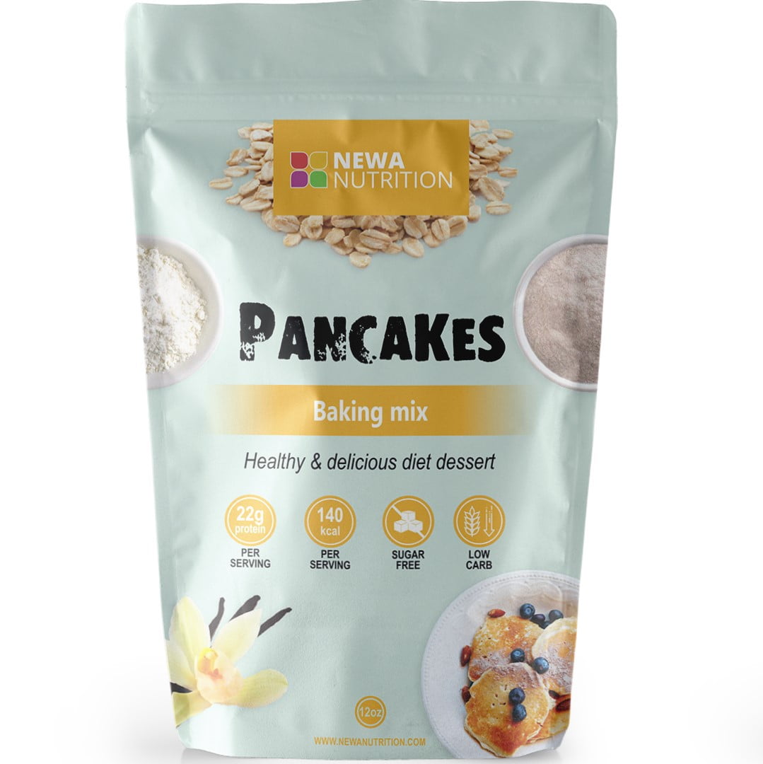 Newa Nutrition Pancake Baking Mix Sugarfree Vanilla