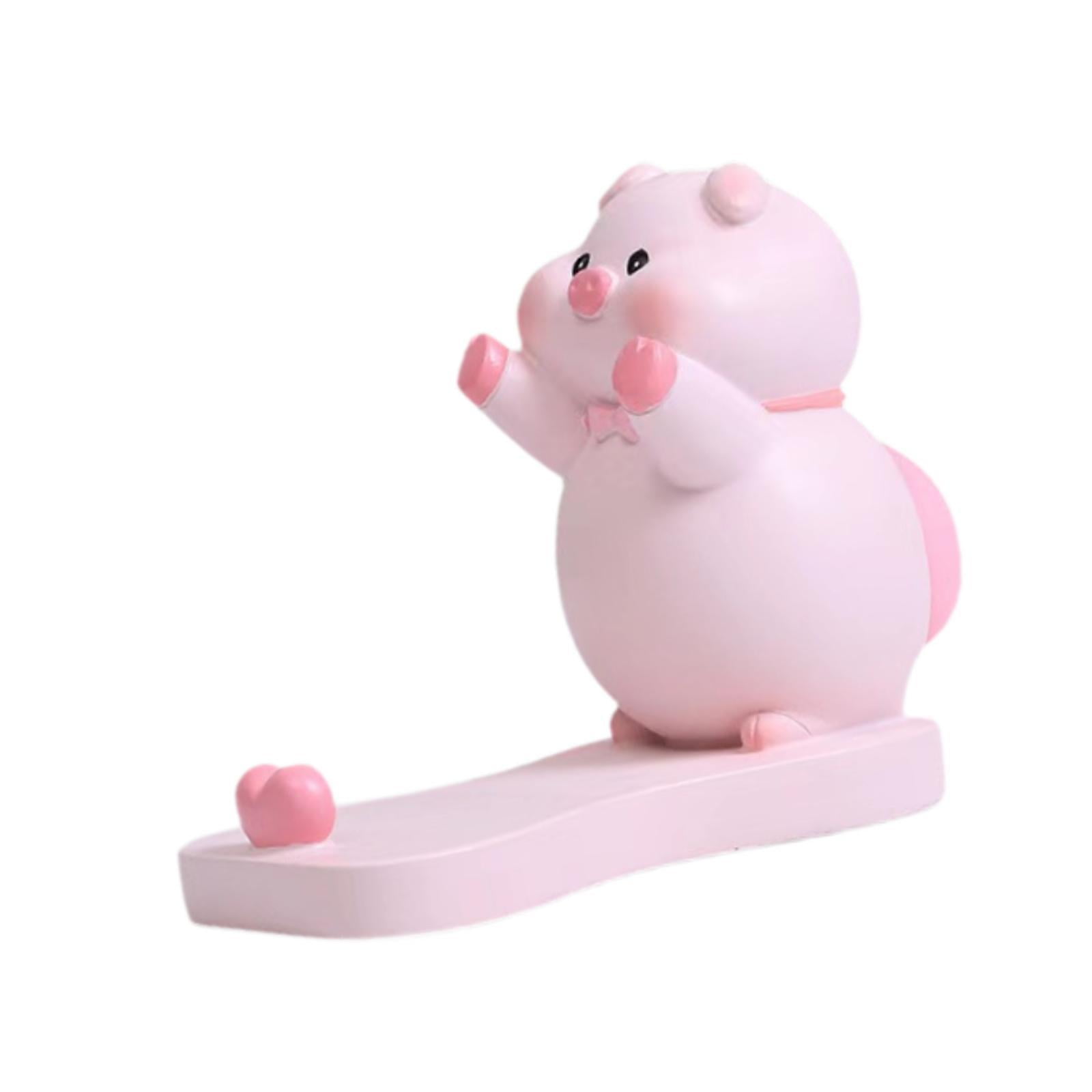 funtasica Animal Phone Stand Resin Desk Phone Stand for All Mobile Phones Desk Bedroom Without Glasses