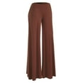 thumbnail image 2 of Made by Johnny Women's Wide Leg Palazzo Lounge Pants L RUST, 2 of 5