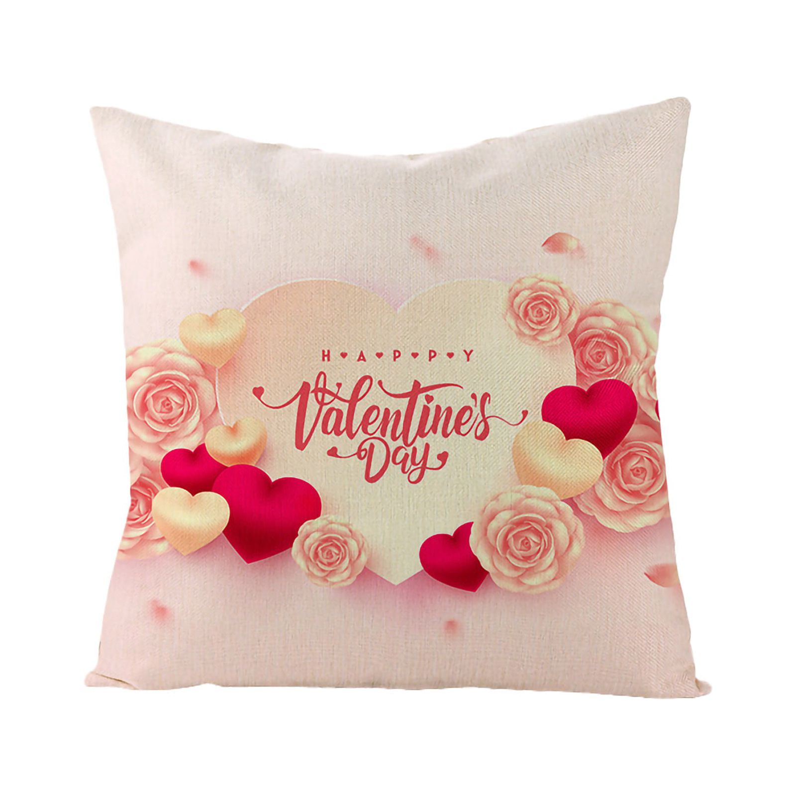 Dtydtpe valentines day decor Valentines Day Pillow Covers 18x18 Inches