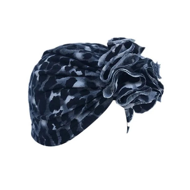 Turbante de algodón para recién nacido, gorro con lazo de leopardo, gorro de flores para la cabeza, accesorios para padres e hijos, 2023