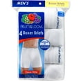 thumbnail image 2 of Ftl 4pk White Boxer Brief Size Medium, 2 of 2