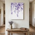 thumbnail image 3 of Canvas Wall Art, Purple Eucalyptus Framed Canvas Prints for Bathroom Hallway, Botanical Plant Rustic Branch Floral Small Gallery Wrapped Wall Decor for Home Office, Gifts, 8"x10" Ship Next Day, 3 of 9