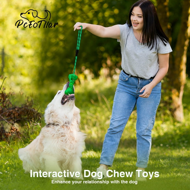 PcEoTllar Dog Toys for Aggressive Chewers ,Dog Toys Indestructible