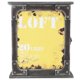 thumbnail image 4 of Vintage Yellow Iron Key Case for Wall Hanging Storage with Enough Space for Keys and Trinkets 7.5 inches, 4 of 4