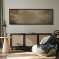thumbnail image 3 of Large Framed Canvas Wall Art Moody Landscape Print for Living Room Decoration - 60"x20" Black Frame, 3 of 7