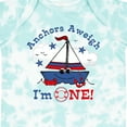thumbnail image 4 of Inktastic Little Sailboat 1st Birthday Boys Baby Bodysuit, 4 of 5