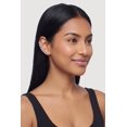 thumbnail image 2 of Women's Rhinestone Leaf Clip On Crawler Earrings, 2 of 3