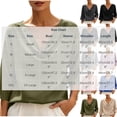 thumbnail image 2 of cocolona Womens Summer Linen Tops Cowl Neck 3/4 Sleeve Shirts Dressy Casual Solid Color Blouses, 2 of 6
