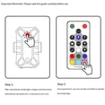 thumbnail image 4 of Luces Estroboscópicas LED Recargables Inalámbricas con Control Remoto A Prueba de Agua para Motocicleta, Bicicleta, Automóvil, Dron, Avión, 2 Piezas, 4 of 5