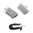 thumbnail image 2 of Antislip Silicone Pot Handle Grip Cover Heat Resistant Protection 2pcs, 2 of 6