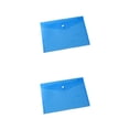 thumbnail image 4 of Bearachild Portadocumentos portátil duradero de 10 piezas para organización transparente almacenamiento portátil transparente azul transparente azul transparente 18 A4 2Conjunto, 4 of 6