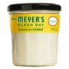 Mrs. Meyer's Clean Day Scented Soy Candle, Large, Honeysuckle Scent, 7.2 Ounce Candle