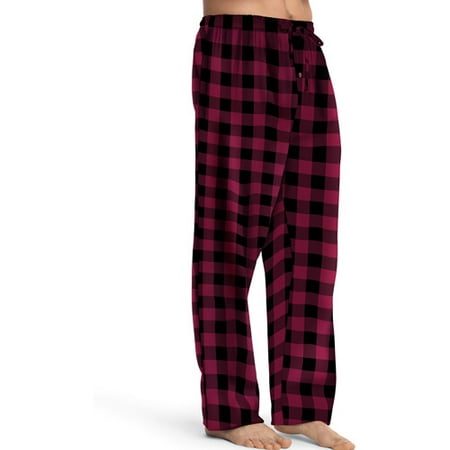 Hanes - Hanes Men's Flannel Pants - Walmart.com