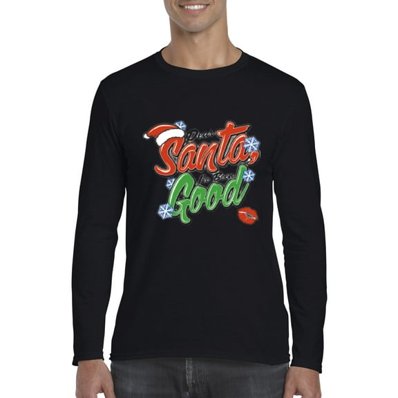 Artix - Mens Long Sleeve T-Shirts - Christmas Dear Santa