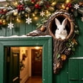 ddioayh Clearance! Woodland Rabbit Door Corner Decoration 2D Printed ...