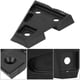 thumbnail image 1 of Placa De Batería De Montaje En V, Placa Adaptadora De Batería De Montaje En V Adaptador Divisor De Fuente De Alimentación Portátil Ajustable Para Cámaras DSLR Videocámaras, 1 of 7