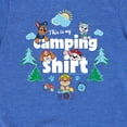 thumbnail image 3 of Paw Patrol - This Is My Camping Shirt - Toddler And Youth Short Sleeve Graphic T-Shirt, 3 of 6