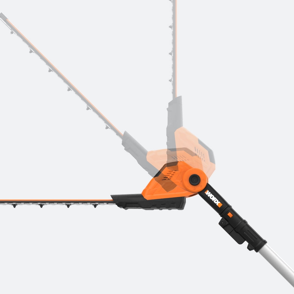 WORX WG252.9 20V Pole Hedge Trimmer, Bare Tool