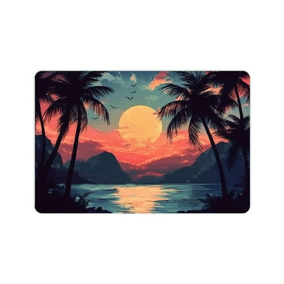 FCXZI Bath mat Super absorbent diatomaceous earth bath mat Non-slip doormat Quick drying bath floor mat Shower bath kitchen bathroom floor mat 24x16in