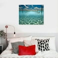 thumbnail image 4 of COMIO Escape Hammock in the Indian Ocean Maldives Photo Photograph Cool Wall Decor Art Print Poster, 4 of 4