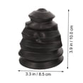 thumbnail image 3 of Minkissy 2Pcs Electric Drill Cover Black Plastic for Dust Collection Tasks, 3 of 8