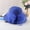 Royal Blue, variant on Mengen Women's Organza Tea Party Wedding Hat UV Protection Wide Brim Sun Hat/Royal Blue