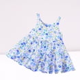 thumbnail image 6 of IROINNID Toddler Girl Princess Ruffle Dress Sleeveless Printed Toddler Dresses 1T, 6 of 6