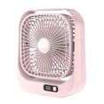 thumbnail image 3 of Pantalla digital ventilador eléctrico dormitorio recargable ventilador de circulación de escritorio, 3 of 8