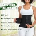 thumbnail image 4 of 2022 New Waist Trainer for Women Corset Waist Trainer Hourglass Shapewear Seamless 3 Segmented Tummy Control Waist Trimmer Plus Size for Workout Yoga Gym, 4 of 7