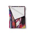 thumbnail image 2 of NYC Soft Flannel Fleece Throw Blanket, Extremely Colorful Night View in Famous Times Square New York Urban Theme Photo, Cozy Plush for Indoor and Outdoor Use, 50" x 70", Multicolor, by Ambesonne, 2 of 6