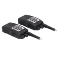 thumbnail image 1 of Walkie Talkies de juguete Jadeshay 2 piezas para niños color Negro, 1 of 14