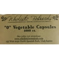 thumbnail image 2 of Wholistic Botanicals 0 Vegi Capsule 1000 ct., 2 of 2