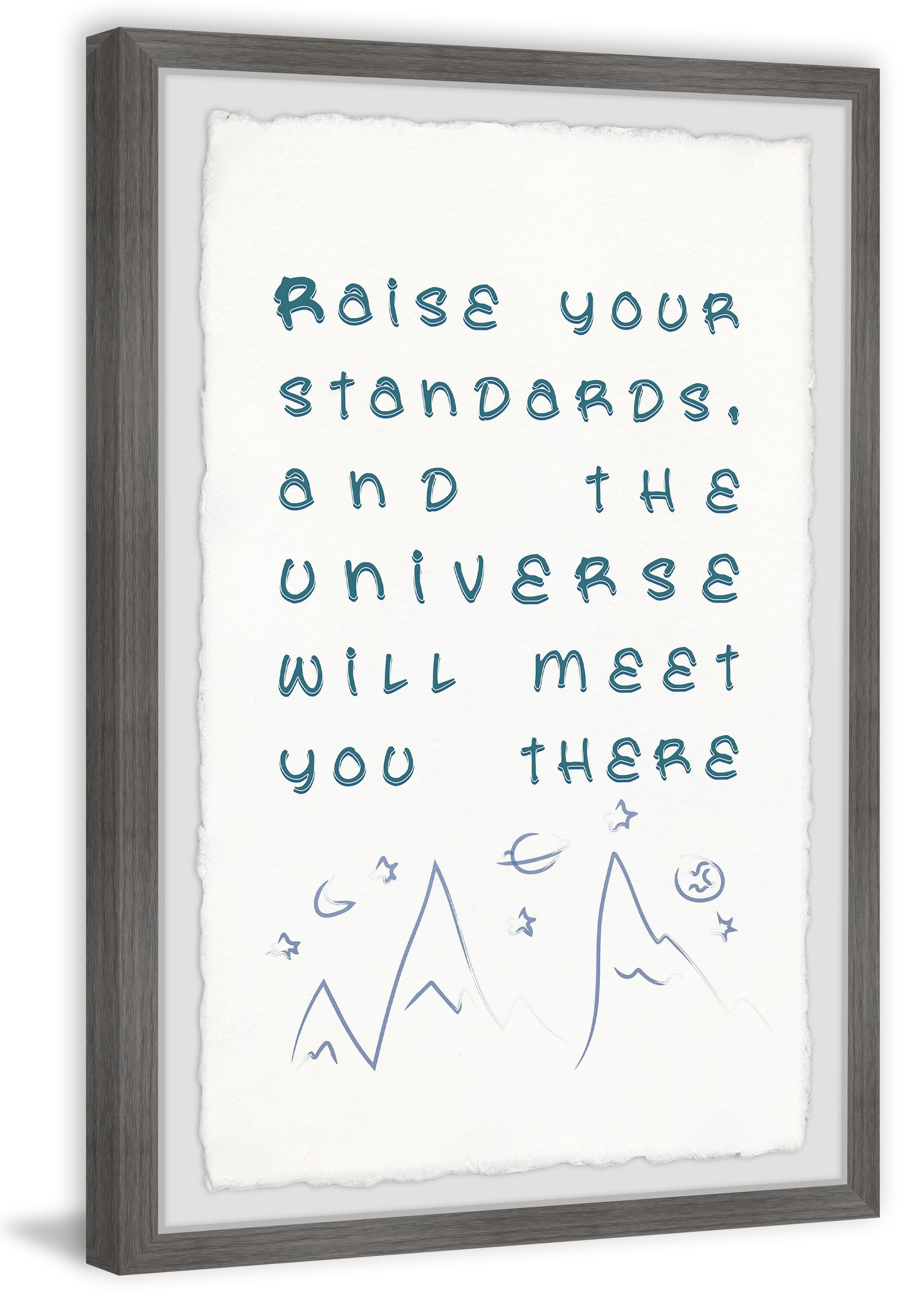 Marmont Hill Raise Your Standards IV Framed Wall Art