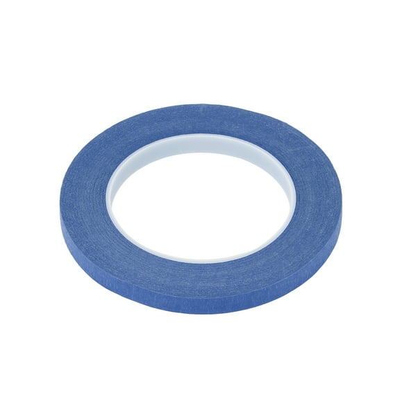Unique Bargains Painters Tape Masking Master Tape Blue 5000x1x0.01cm / 54.68 Yards x 0.39 Inches x 140um