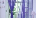 thumbnail image 2 of DPTALR 1 PCS Pure Color Tulle Door Window Curtain Drape Panel Sheer Scarf Valances, 2 of 2