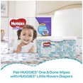 Huggies One & Done Wipes Cucumber & Green Tea Scented 56 CT
