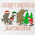 thumbnail image 2 of CafePress - Bigfoot Family Meet Santa 3 - Adjustable Unisex Printed Trucker Hat with Mesh Back, 2 of 10