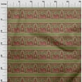 thumbnail image 2 of oneOone Cotton Silk Fabric Ethnic Block Print Sewing Fabric BTY 42 Inch Wide, 2 of 4