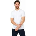 thumbnail image 6 of Wear Sierra Men's T-Shirt,Short Sleeve,Crewneck,Cotton, Soft, White, Pack of 3, Small, 6 of 13